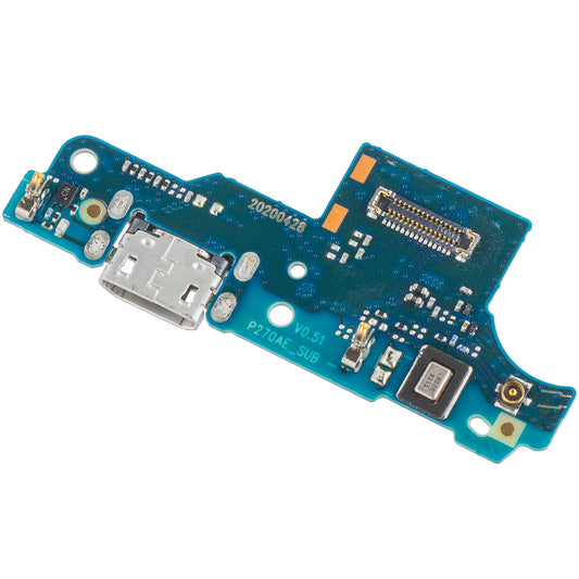 Motorola Moto Moto E7 Plus Mikrofon-Ladeanschlussplatte, Service Pack 5P68C17424