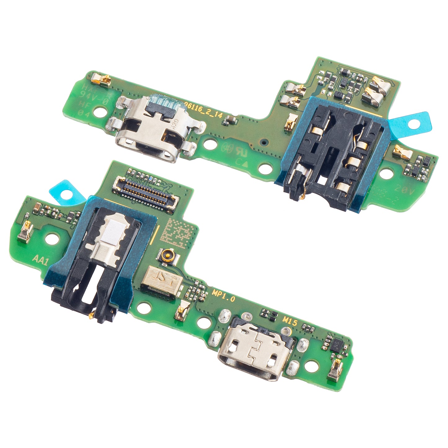 Ladebuchse / Audio / Mikrofon Platine für Samsung Galaxy A10s A107 | Service Pack