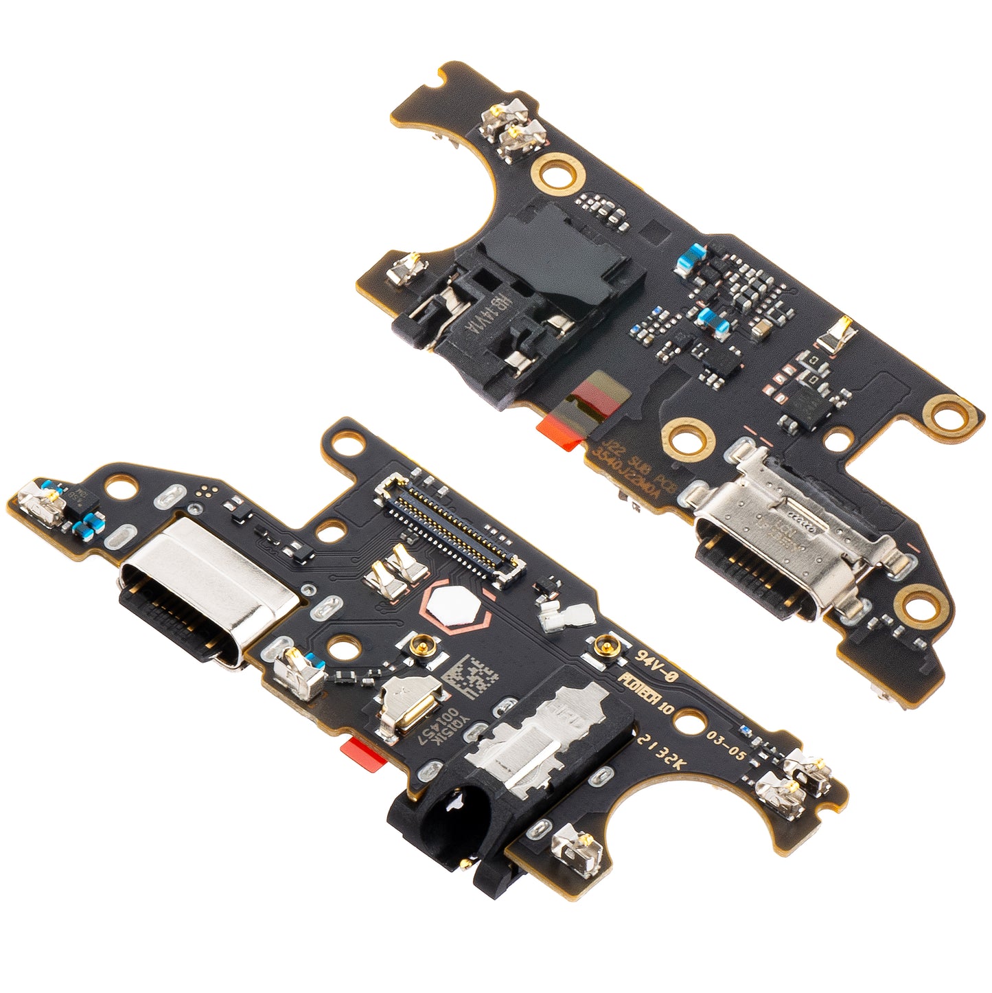 Ladebuchse / Audio / Mikrofon Platine für Xiaomi Redmi Note 9T 5G | Service Pack