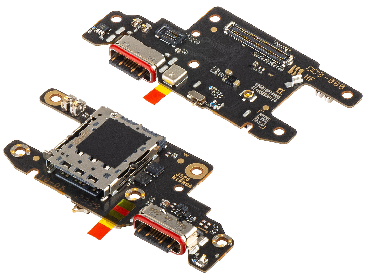 Ladeanschlussplatine - Mikrofon - SIM-Kartenlesermodul Xiaomi Poco X6, Service Pack 560004N16P00