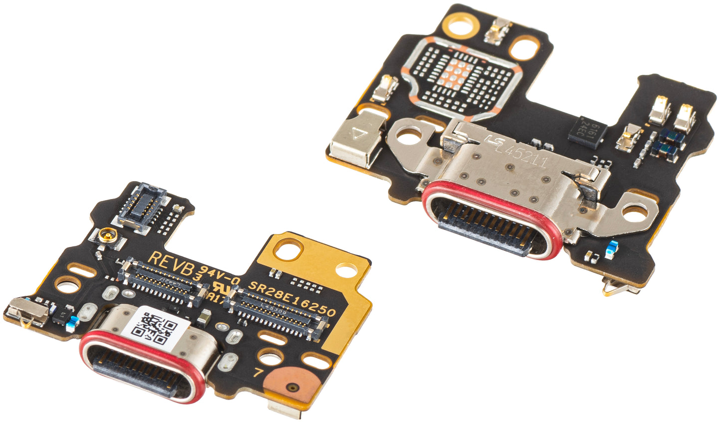 Ladeanschlussplatine - Mikrofon Motorola Edge 50, Service Pack 5P68C24920