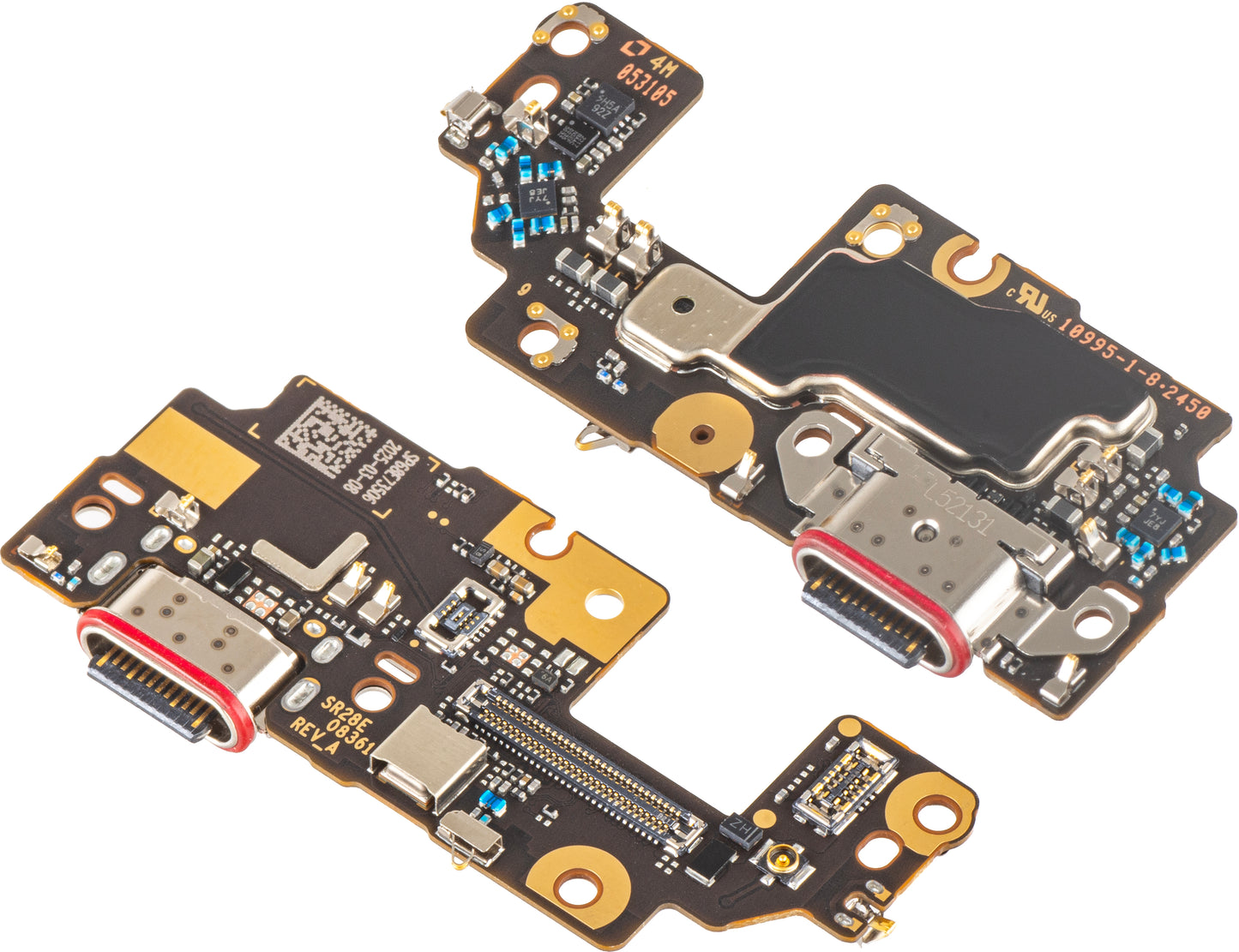 Ladeanschlussplatine - Mikrofon Motorola Razr 60, Service Pack 5B28C30077