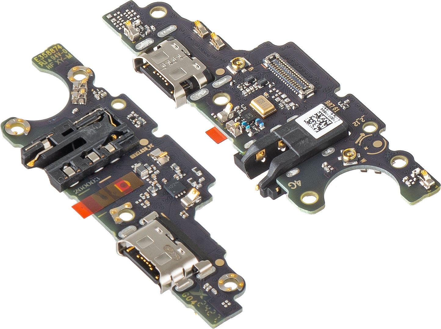 Ladeanschluss-, Audio- und Mikrofonplatine Honor X7b 4G, Service Pack 0235AHDU