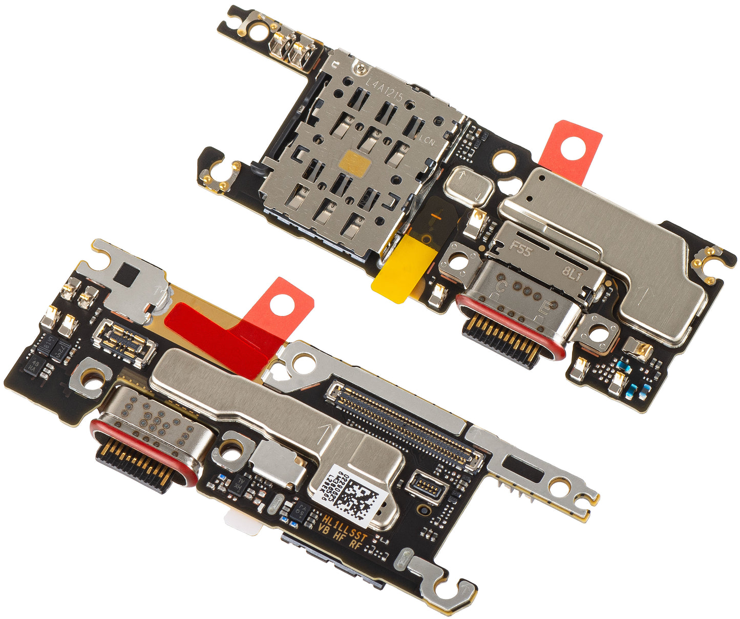 Ladeanschlussplatine - Mikrofon - SIM-Kartenleser Modul Huawei Pura 80 Ultra, Service Pack 02357ECV