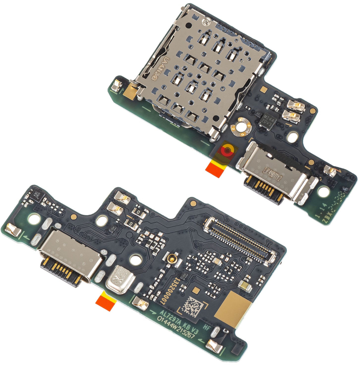 Ladeanschlussplatine - Mikrofon - SIM-Kartenleser Modul Xiaomi Redmi Note 14 4G, Service Pack 560002000O700