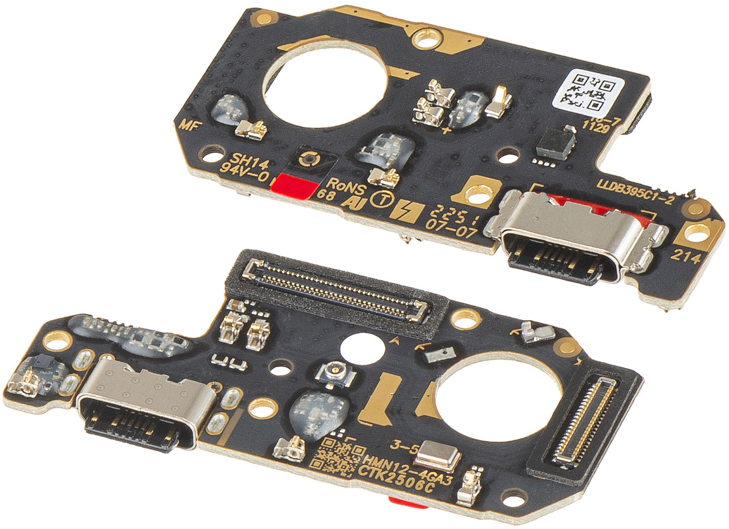 Ladeanschlussplatine - Mikrofon Xiaomi Redmi Note 12 4G