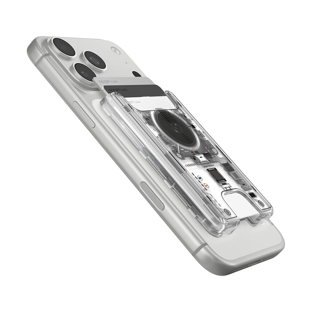 MagSafe-Geldbörse, Spigen, Ultra Hybrid Zero One, Transparent AFA11403