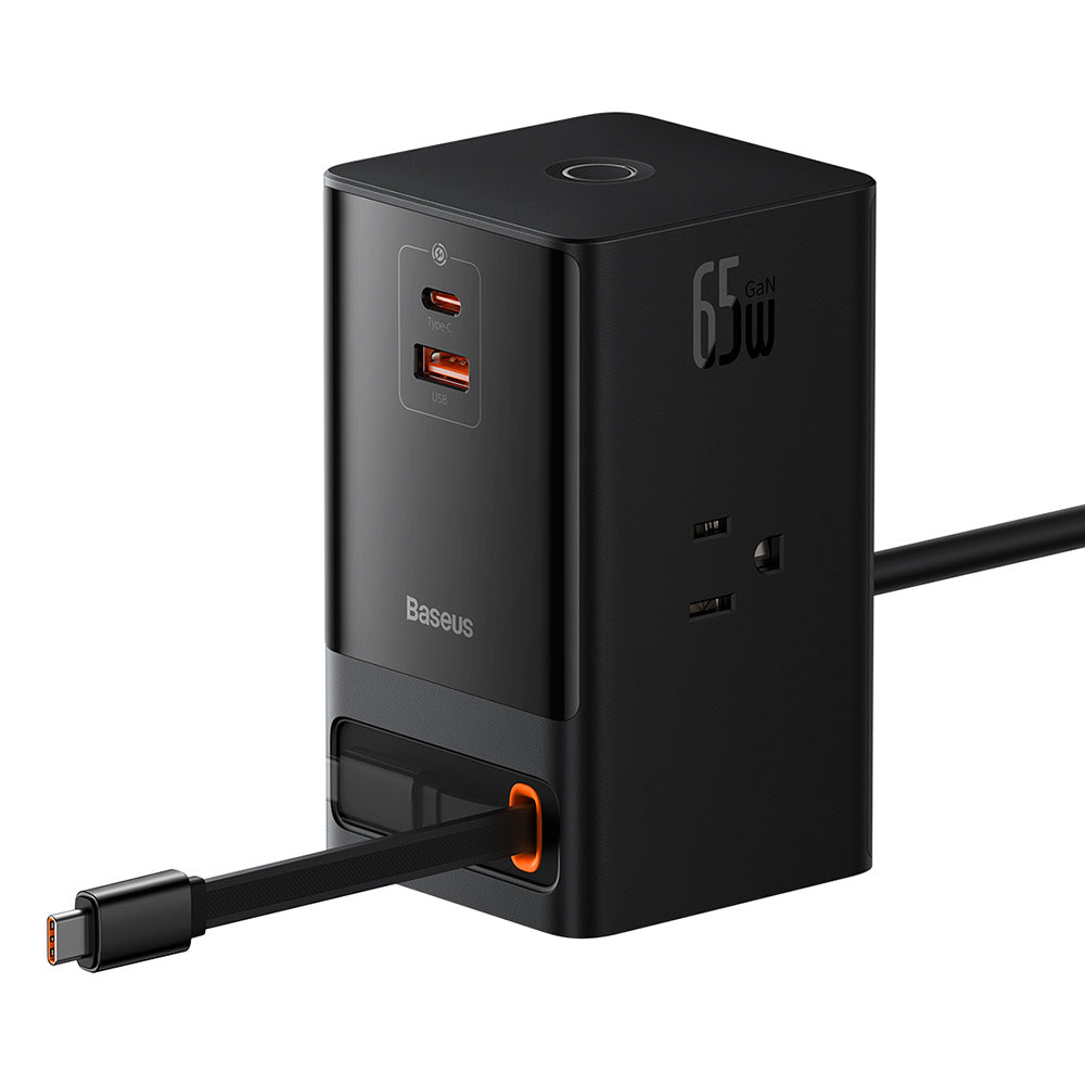 Baseus PowerCombo US Extension, 3 x Sockets, Black PSLR000101