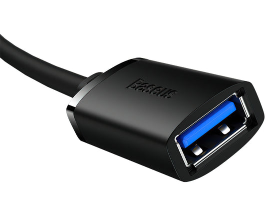 USB 3.0 Verlängerungskabel Baseus AirJoy Series, 0.5m, Schwarz B00631103111-01
