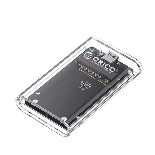 Orico TC10-MS Gehäuse für mSATA SSD, Transparent