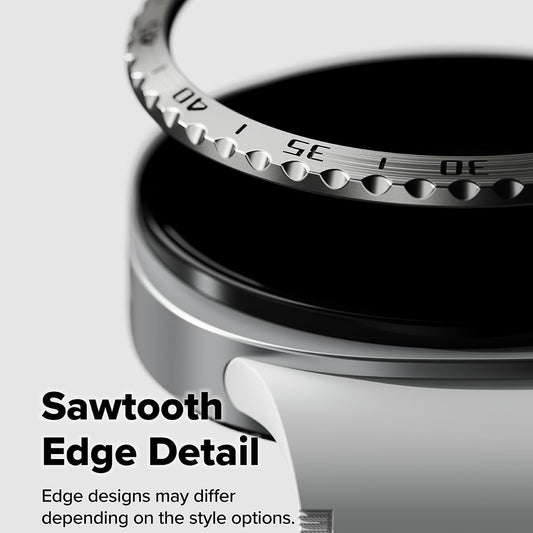 Ringke Inner Styling Schutzrahmen für Samsung Galaxy Watch8 Classic, Silber