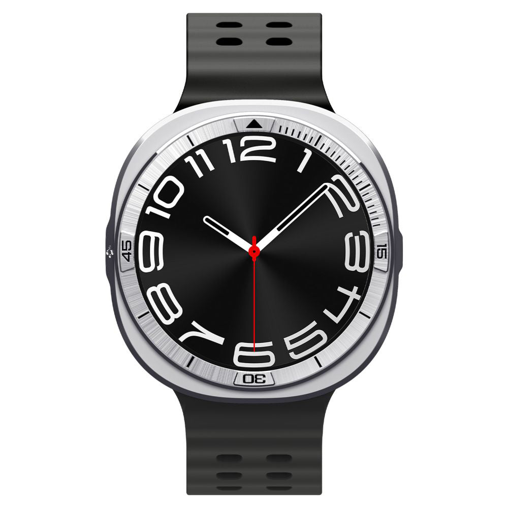 Spigen Tune Pro Pilot Schutzrahmen für Samsung Galaxy Watch8 44mm, Silber ACS10011
