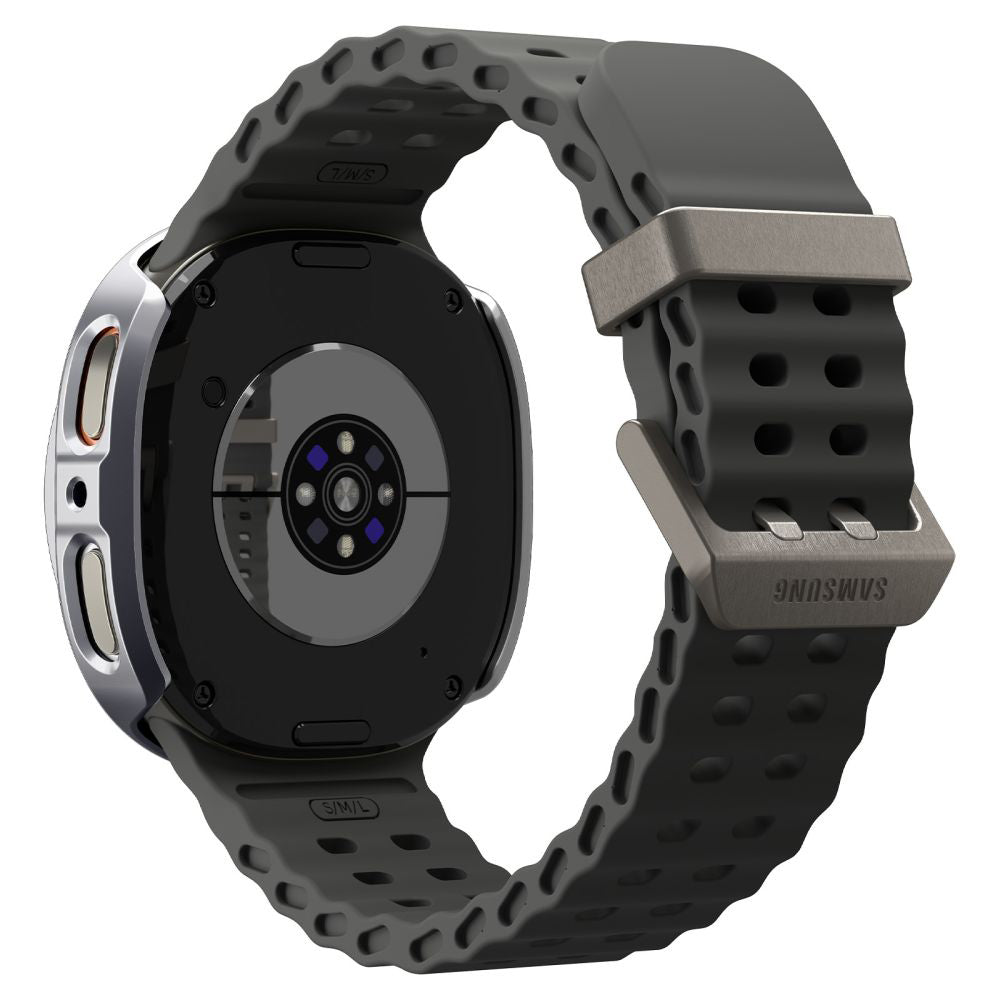 Spigen Tune Pro Pilot Schutzrahmen für Samsung Galaxy Watch8 44mm, Silber ACS10011