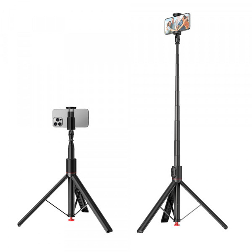 Selfie Stick Bluetooth Acefast E31, Universal, Schwarz