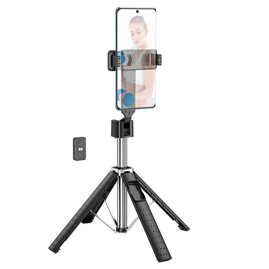 Bluetooth Selfie Stick HOCO K18, Universal, Schwarz
