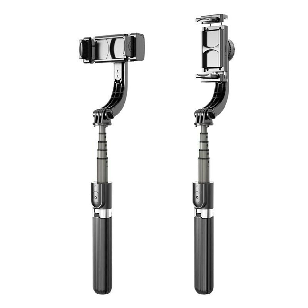 Selfie Stick Bluetooth Techsuit L08, Universal, Schwarz