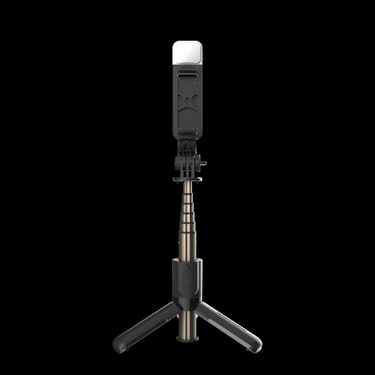 Selfie Stick Bluetooth Techsuit L10s, Universal, Schwarz