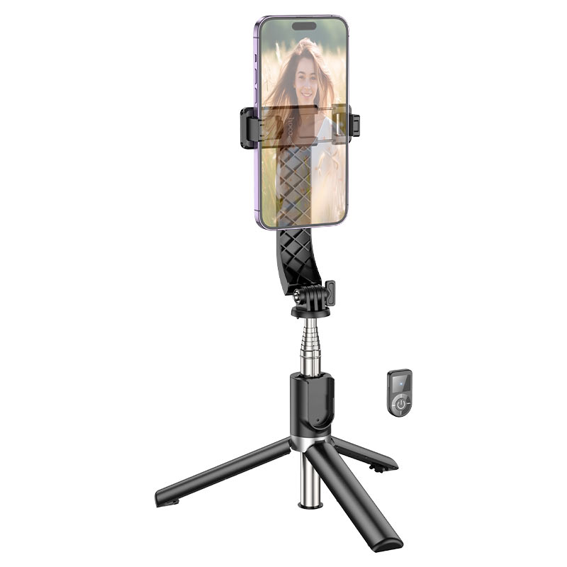 HOCO K20 Bluetooth Selfie Stick, Universal, Schwarz