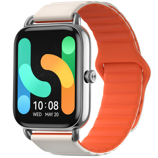 Smartwatch Haylou RS4 Plus LS11, Magnetarmband, Silber