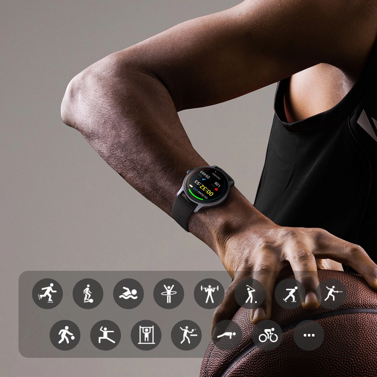 Smartwatch Joyroom JR-FC1 Call, Grau
