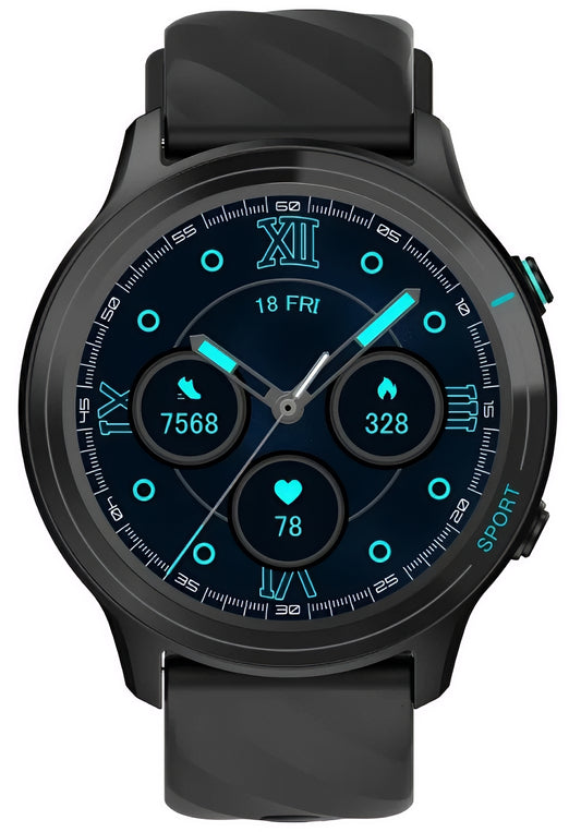 Smartwatch Titmo O-100 Call, Schwarz