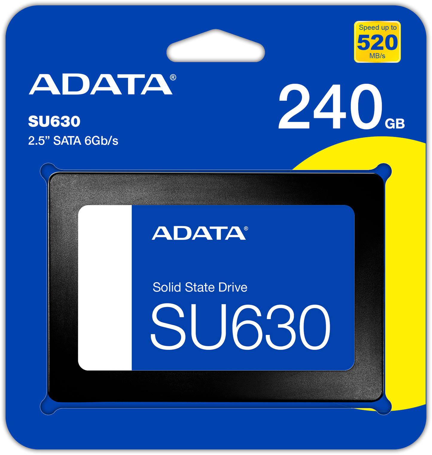 Solid State Drive (SSD) Adata SU630, 240GB, 2,5 Zoll, SATA III ASU630SS-240GQ-R