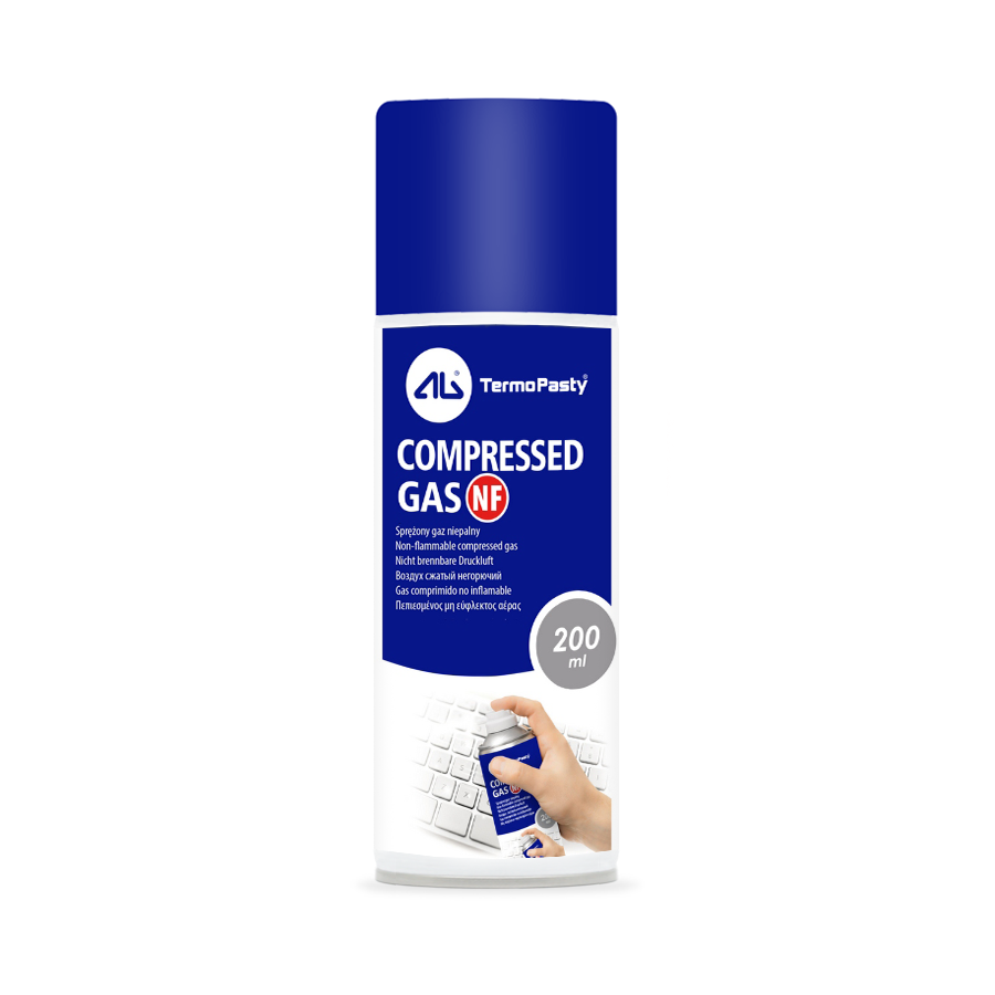 Compressed Air Spray AG Termopasty NF (Non-Flammable), 200ml ART.AGT-255