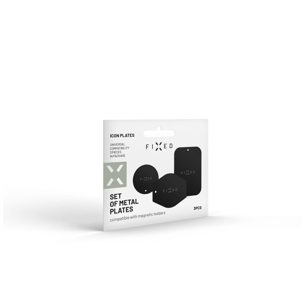 Metallsticker Fixed 3in1, Schwarz