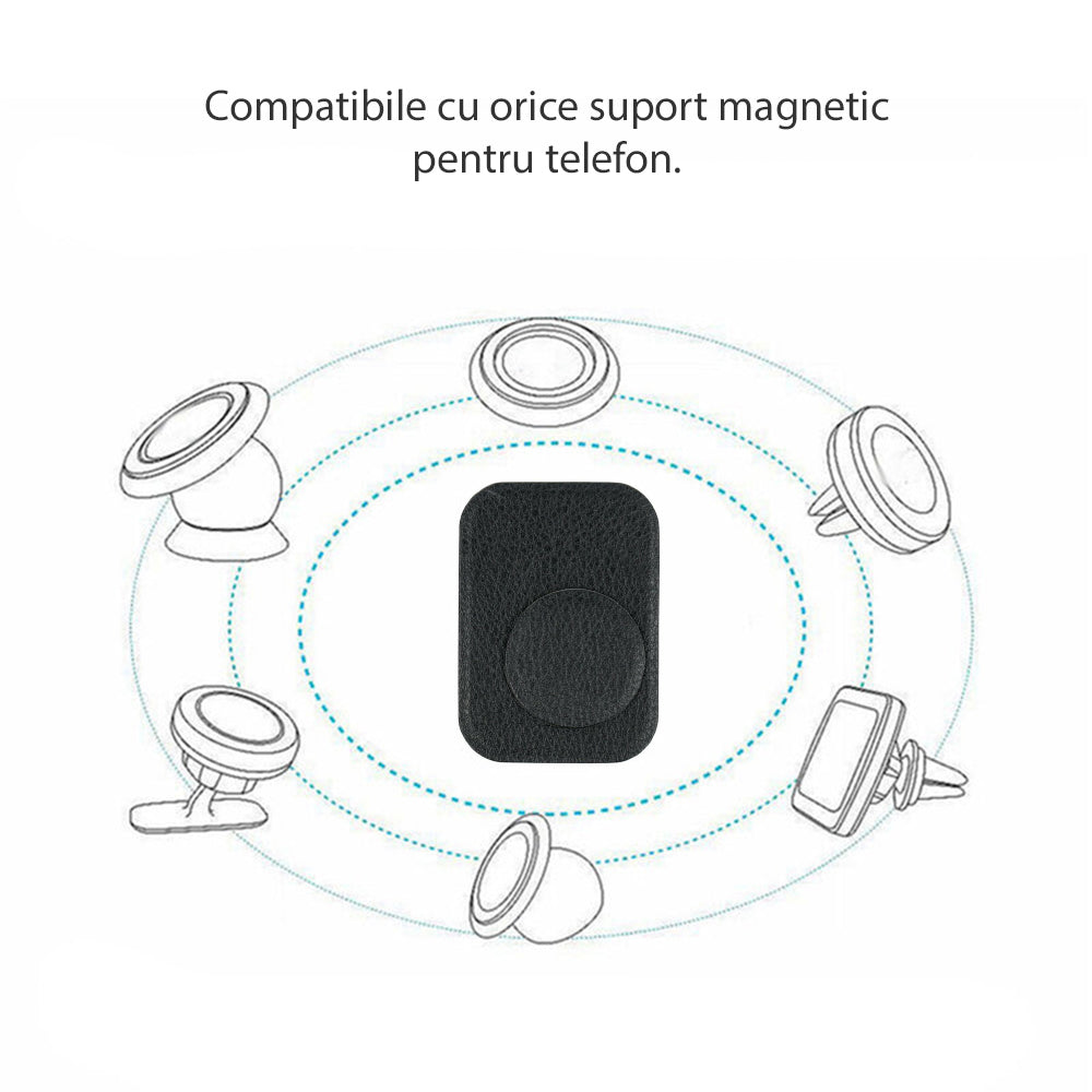 Metallsticker Techsuit MP02 2in1, Schwarz