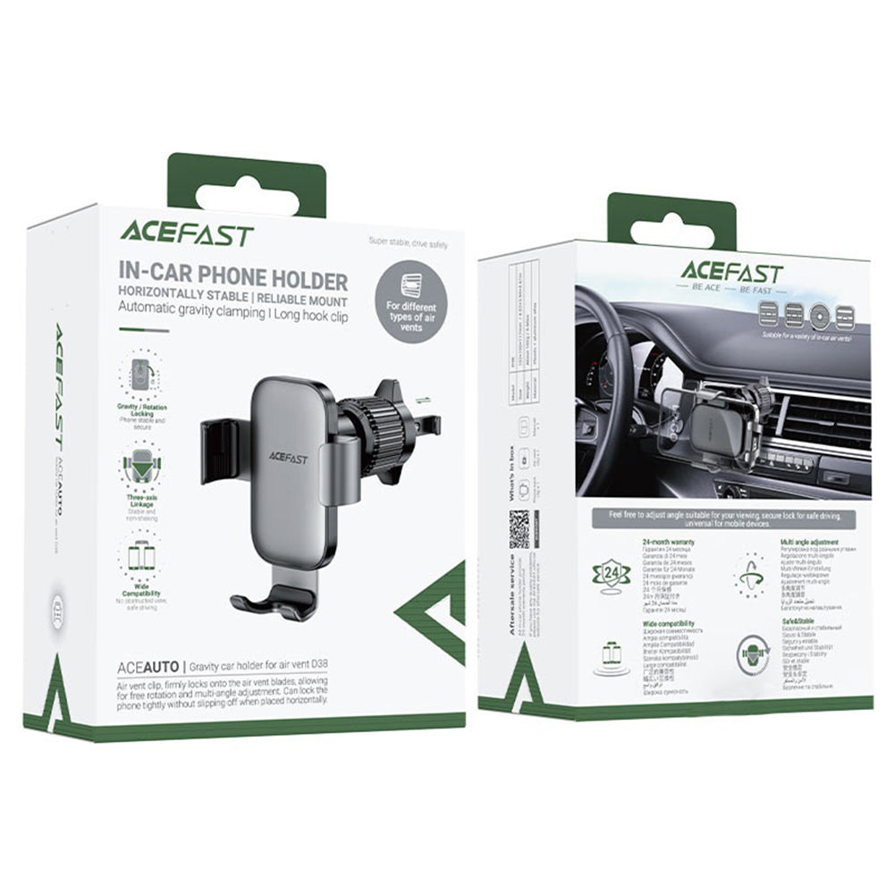 Autohalterung Acefast D38, Universal, Grau