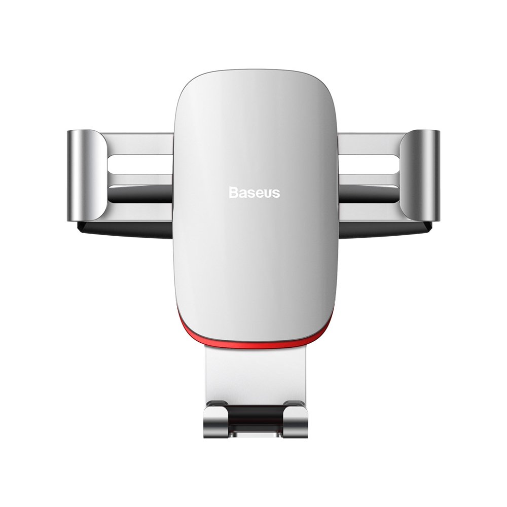 Baseus Metal Age Gravity Car Mount, Universal, Silver SUYL-J0S