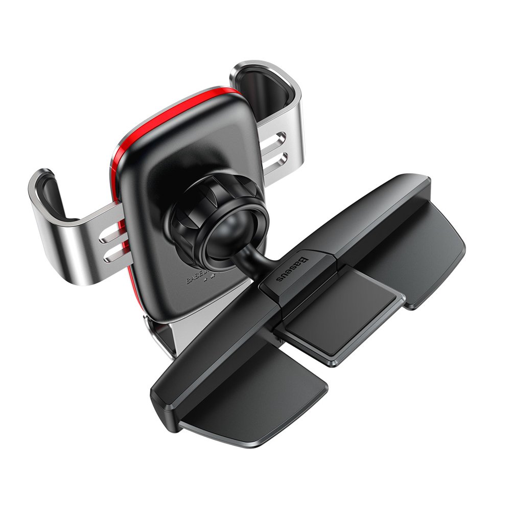 Baseus Metal Age Gravity Car Mount, Universal, Silver SUYL-J0S