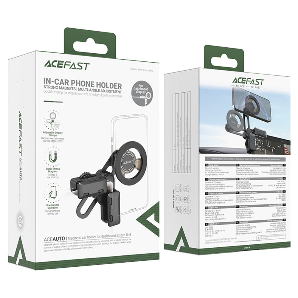 Magnetische Autohalterung Acefast D43, Universal, Schwarz