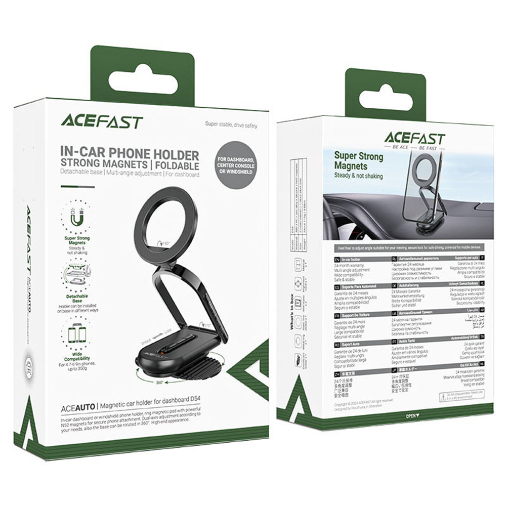 Magnetische Autohalterung Acefast D54, Universal, Schwarz