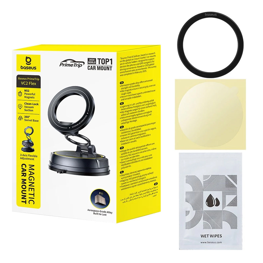 Magnetische Autohalterung Baseus PrimeTrip VC2 Flex, Universal, Schwarz