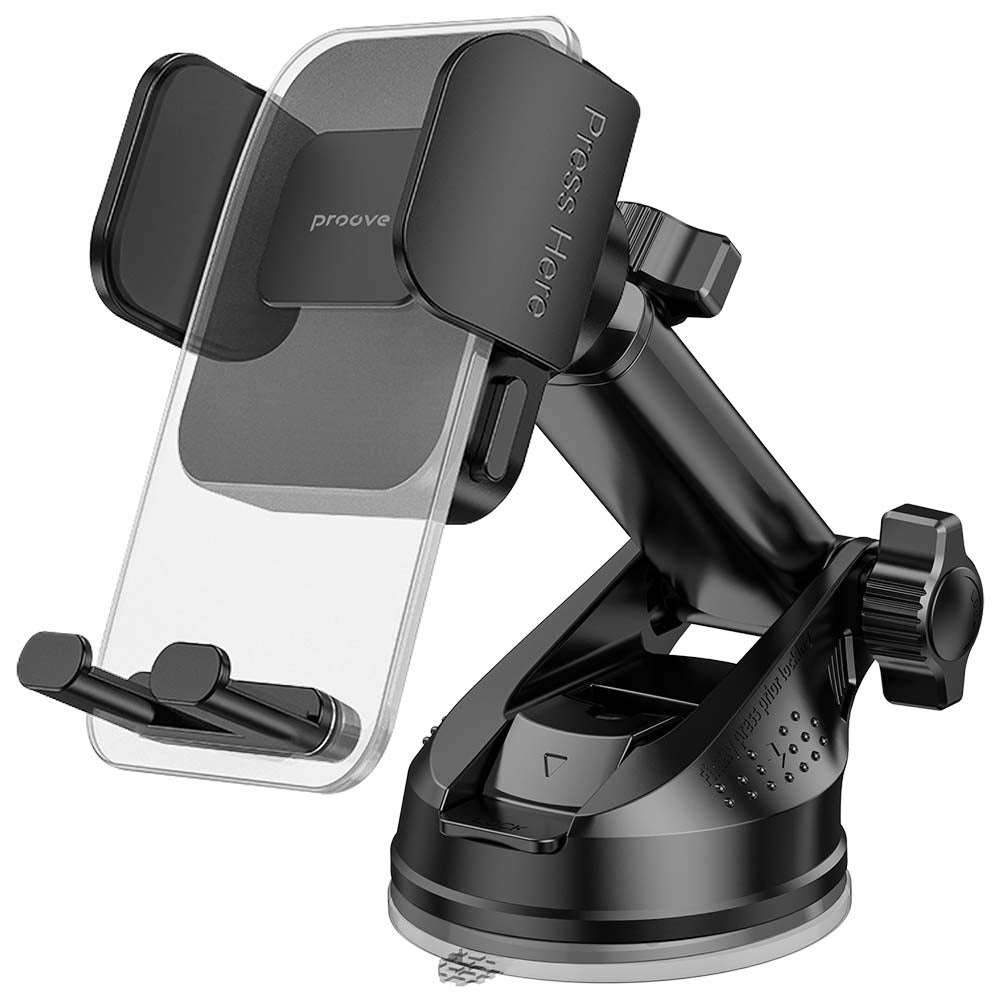 Autohalterung Proove Crystal Clamp Plus Dash, 4.7inch - 6.9inch, Schwarz CHCSP0000001