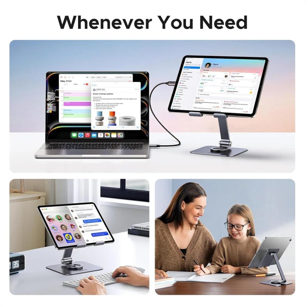 UGREEN LP894 (45860) Schreibtischhalterung für Telefon / Tablet, 4 Zoll - 13 Zoll, Grau