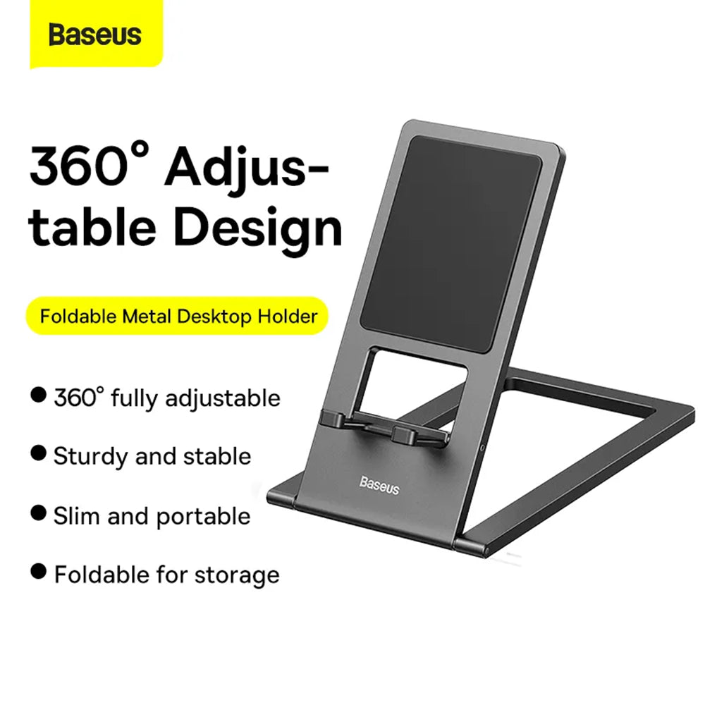 Baseus Foldable Universal Bürohalterung, Schwarz LUKP000013