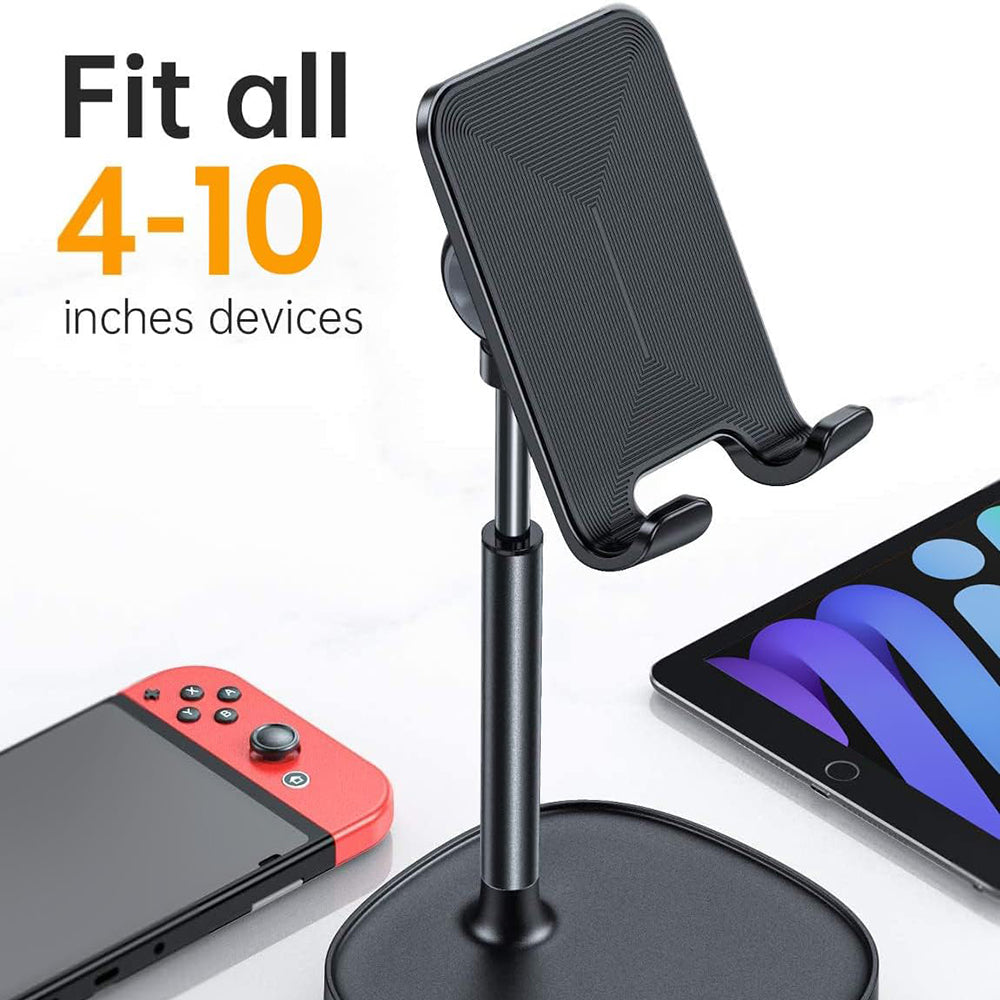Lisen Mechanical Bürohalterung für Telefon / Tablet, 4 Zoll - 10 Zoll, Schwarz YL0421030004