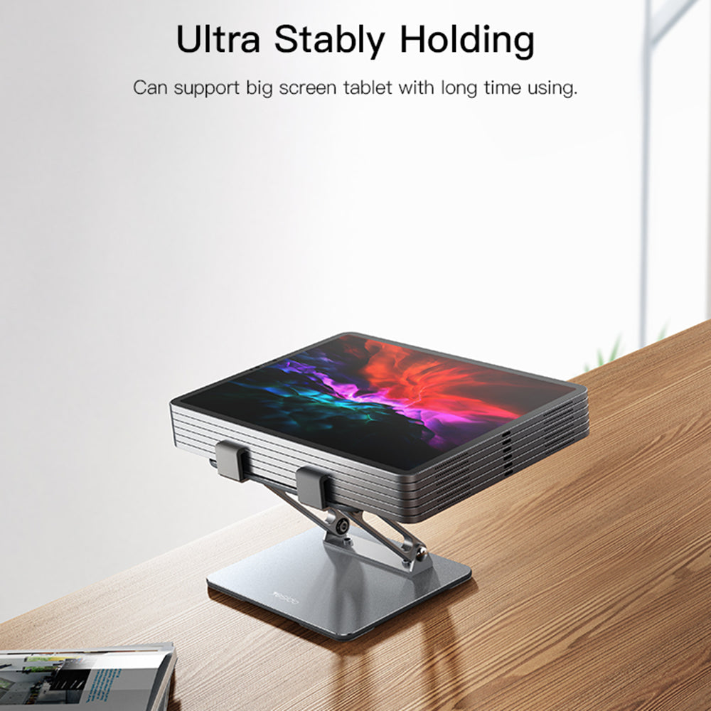 Yesido C185 Desk Stand for Phone / Tablet, 4.5inch - 13inch, Silver