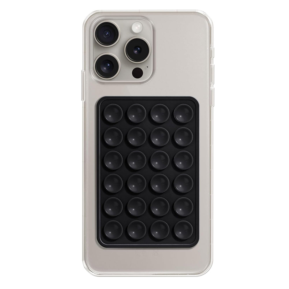 Saugnapfhalterung Techsuit SB-PAD, Schwarz