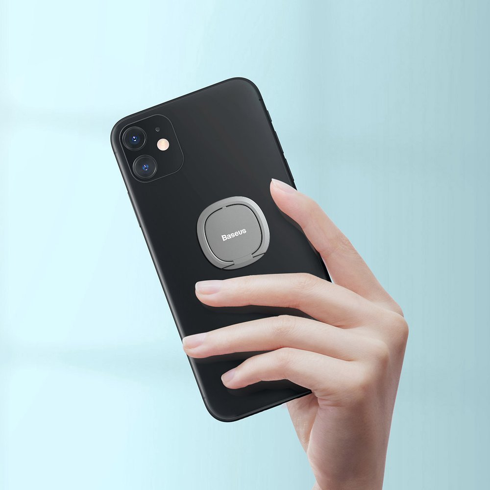 Baseus Invizible Universal Ringhalter, Silber SUYB-0S