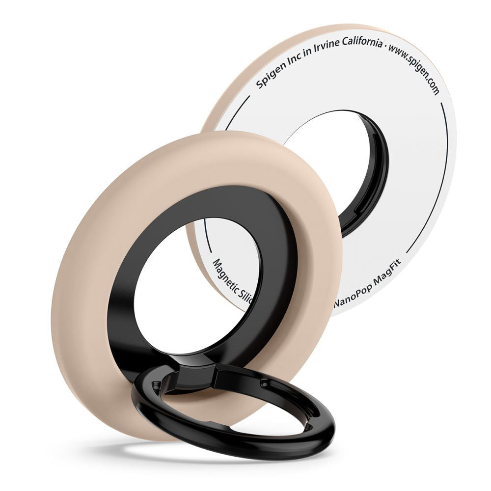 Spigen Nano Pop Ringhalter, Universal, Beige AMP09031