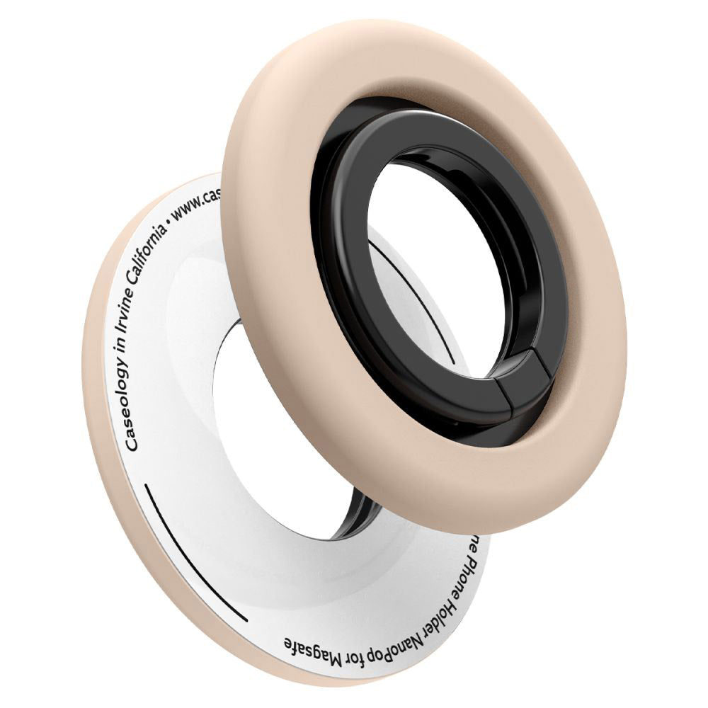 Spigen Nano Pop Ringhalter, Universal, Beige AMP09031