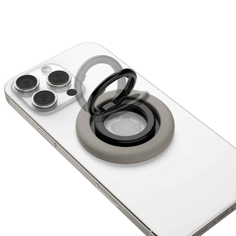 Spigen Nano Pop Ringhalter, Universal, Grau