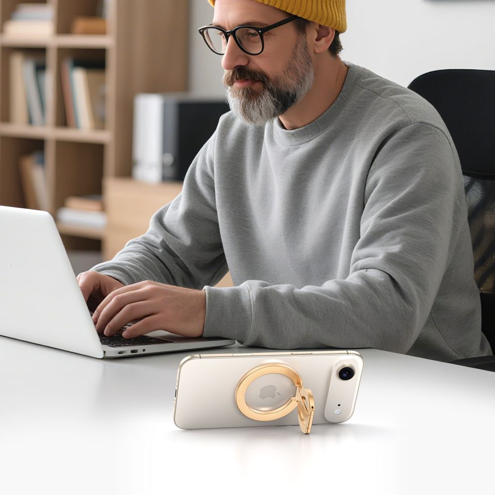 Tech-Protect MMR400 Lamano Ringhalter, Universal, Gold