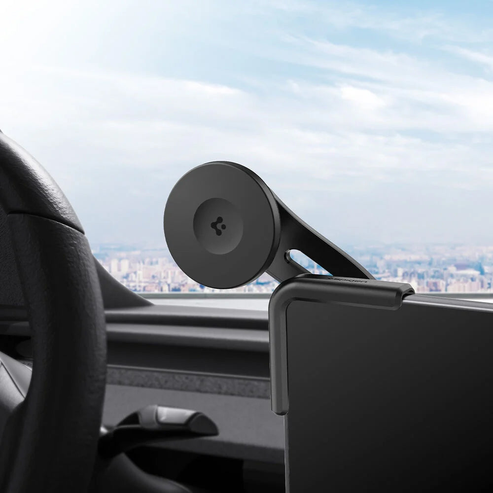 Magnetische Halterung Spigen OneTap für Tesla Navigation, Universal, Schwarz ACP07869