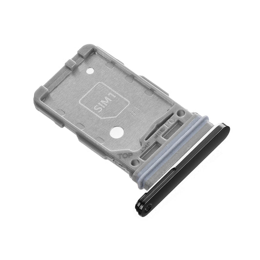 SIM-Halterung Samsung Galaxy Galaxy S21 5G G991 / S21+ 5G G996, Dual SIM, Schwarz