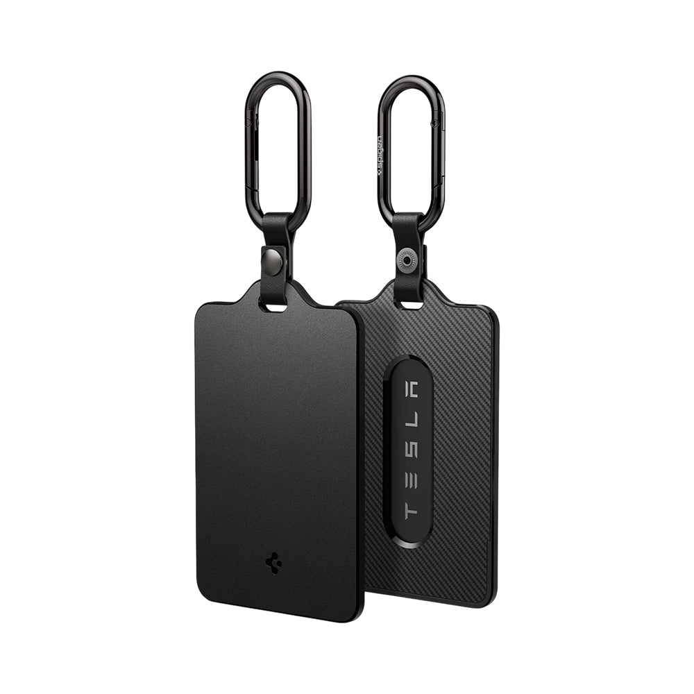 Spigen Air Fit Schlüssel Kartenhalter für Tesla, 2er Set ACP07175