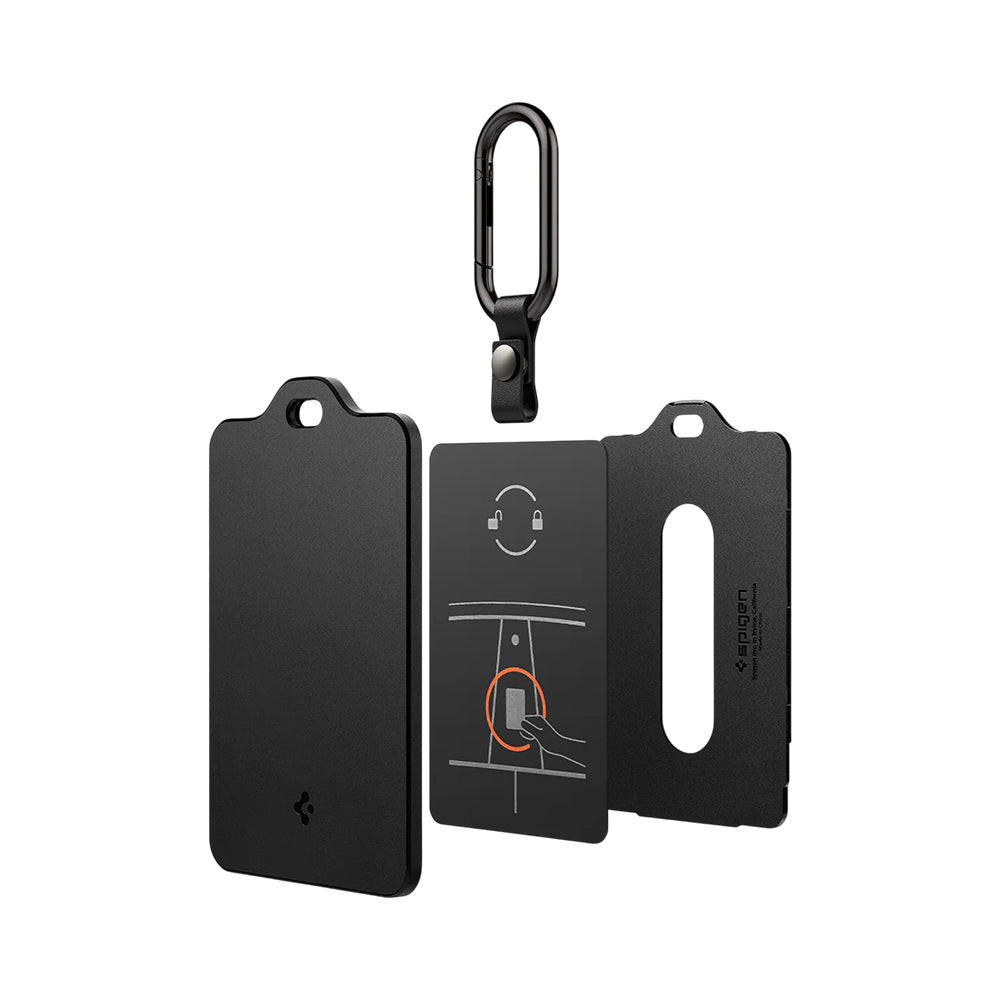 Spigen Air Fit Schlüssel Kartenhalter für Tesla, 2er Set ACP07175